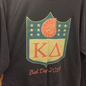 KAPPA DELTA NFL THEMED BID DAY LONG SLEEVE